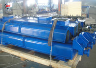 Inclined Tubular Screw Conveyor 14~110 m3/h Capacity For Food Industry