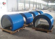 High Speed Chemical Fertilizer Conveyor Belt Sea Blue Rainproof Cover