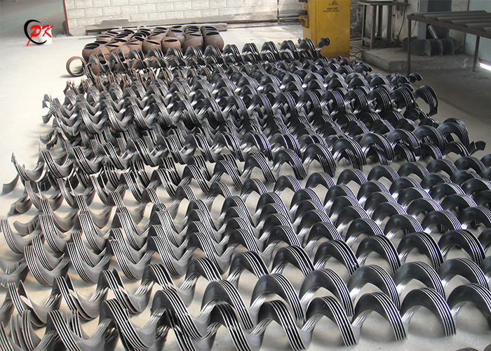 U Type Auger Screw Conveyor , Carbon Steel Screw Conveyors Handle Sticky Materials