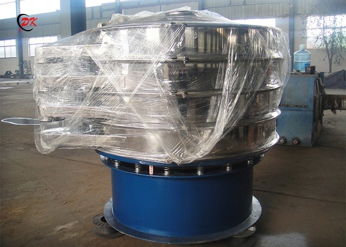 SUS304 Rotary Vibrating Screen High Precision Single Deck For Waste Water