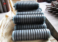 Carbon Steel Inclined Conveyor Belt For Mining Industry Steel Rollers