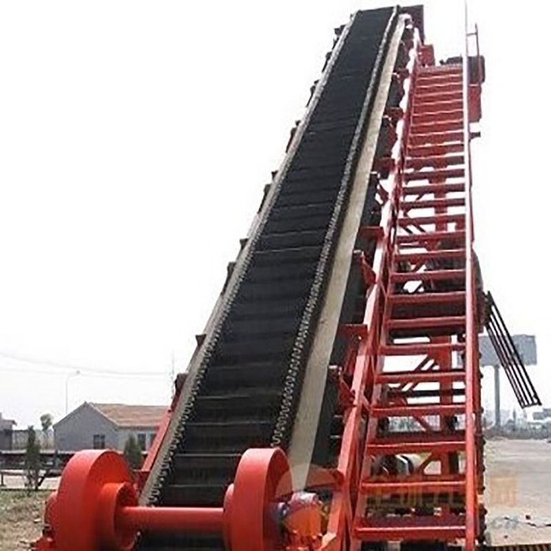 China inclination power plant vertical conveyor belt