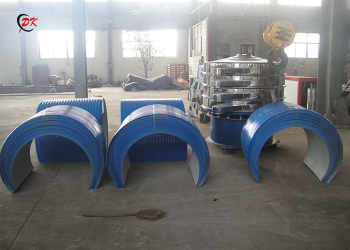Bulk Material Conveyor Belt Covers , Handling  Steel Conveyor Rainproof Cover