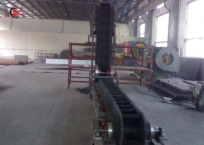 Light Duty Small Inclined Corrugated Sidewall Apron Belt Conveyor for Light Material