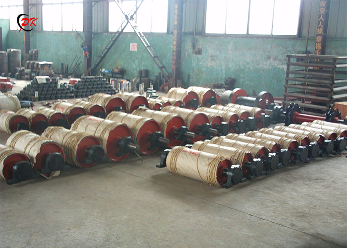 Mining Movable Conveyor Belt Drum Industrial Conveyor Metal Pulley