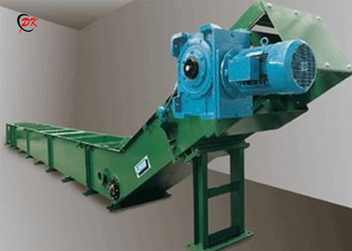 Wood Products Scraper Chain Conveyor Horizontal Enclosed With No Dust