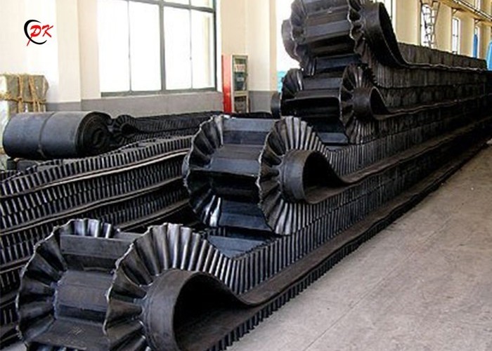 Custom industrial Ore Corrugated Sidewall Angle Belt Conveyor